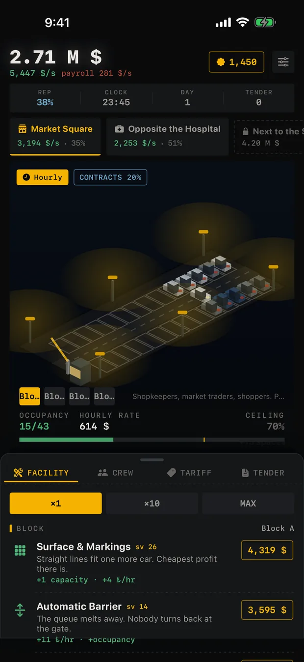 Upgrades you can see