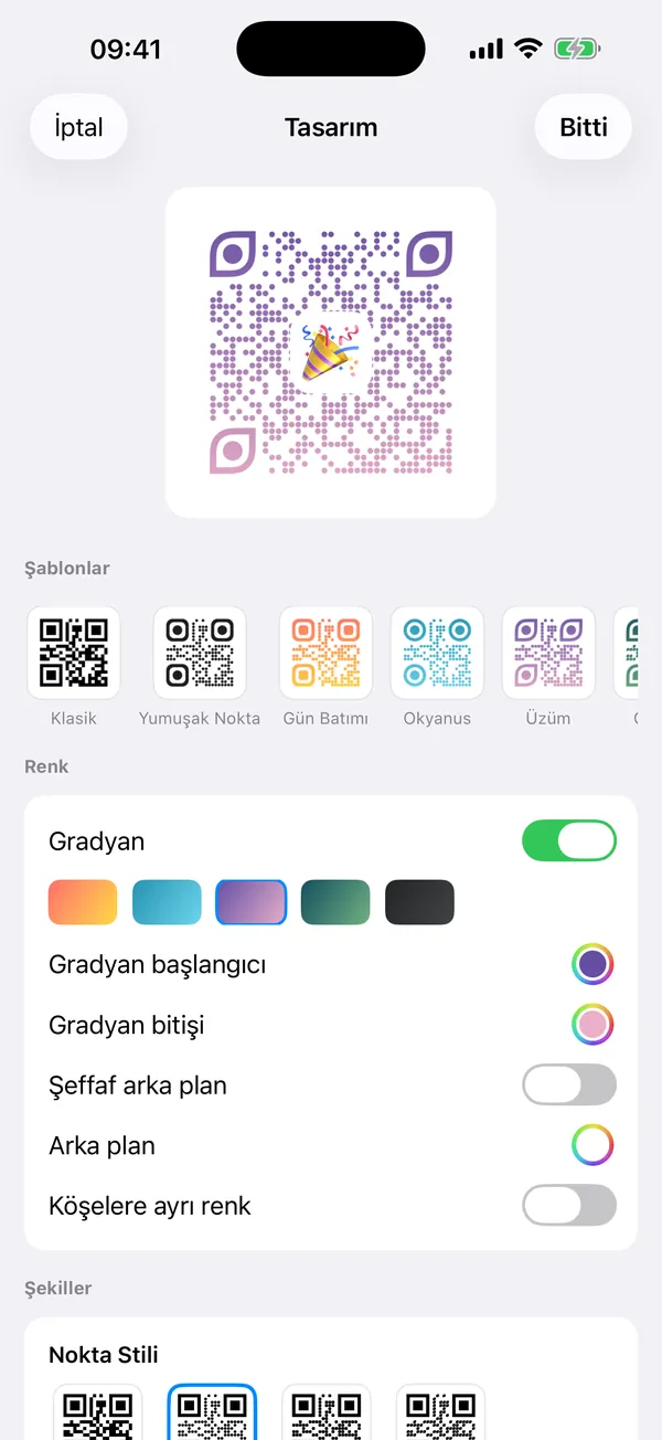 Give your QR some style